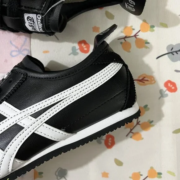 Onitsuka Tiger By Asics Black And White Sneakers - Picture 6 of 8
